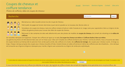 Desktop Screenshot of coupe-de-cheveux.info